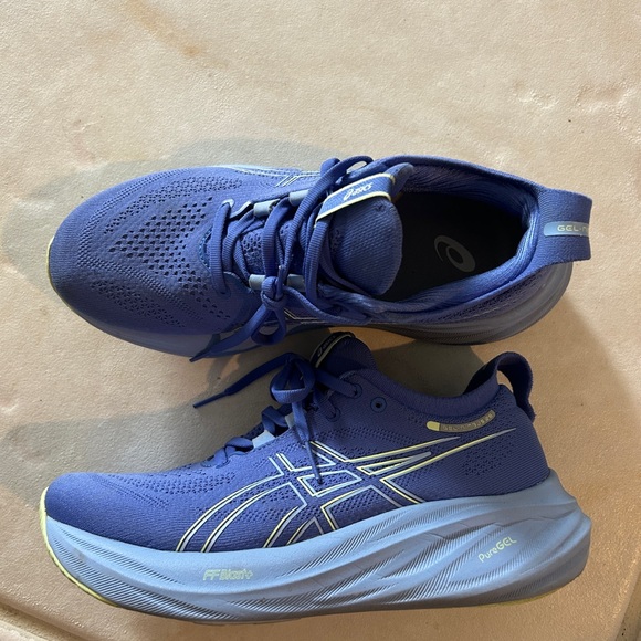 Asics Vibrant Blue Athletic Sneakers - Picture 1 of 5